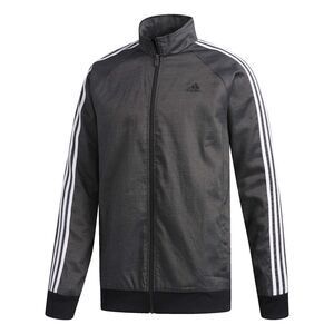 ADIDAS ESSENTIALS Men Size Small 3-Stripes Tricot Jacket Lined